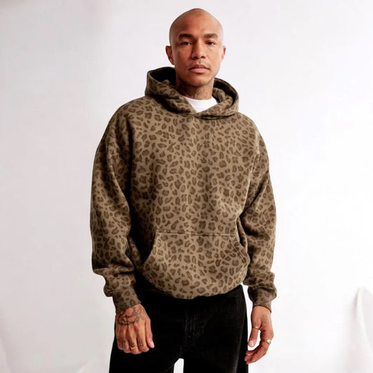 Viral Unisex Leopard Hoodie