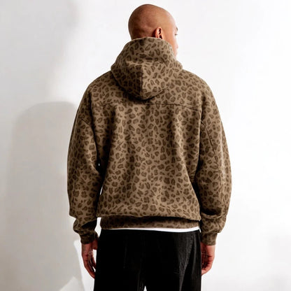 Viral Unisex Leopard Hoodie